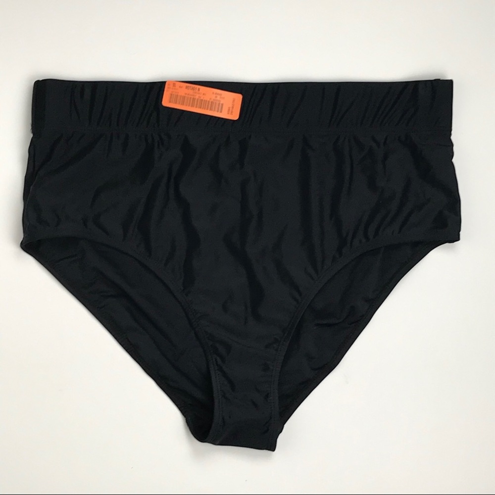 Bongo Black Bikini Bottoms Size 0X